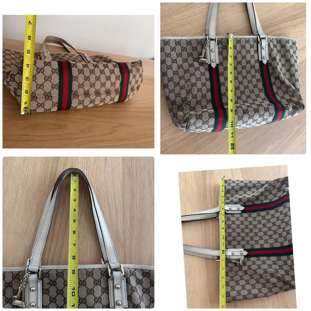 Gucci Cherry line Open Tote Bag - Picture 6 of 16